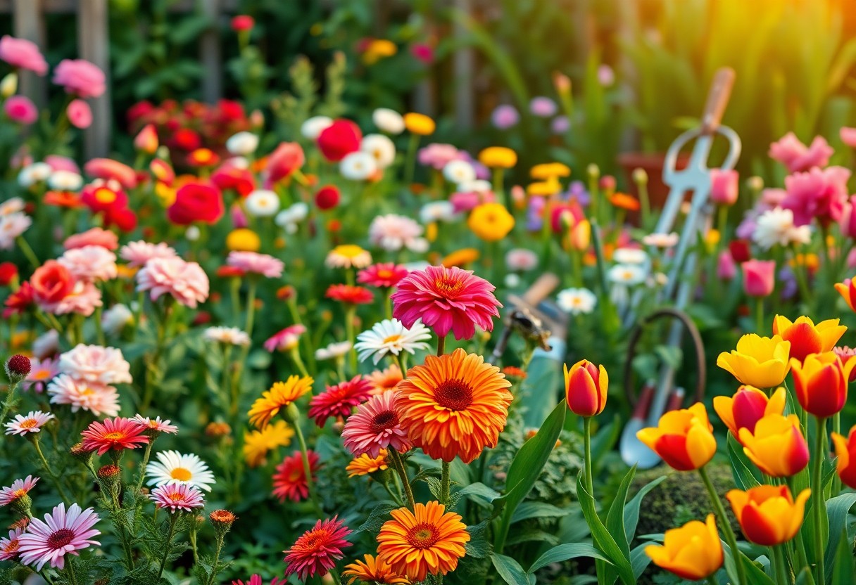 How to Start a Beautiful Flower Garden From Scratch - GreatGardenPlans